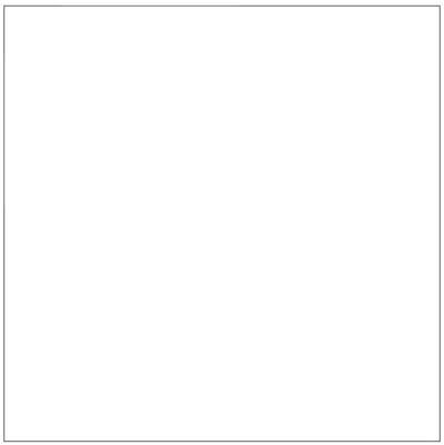 Blanco sticker glans wit, vierkant, beschrijfbaar 300 x 300 mm