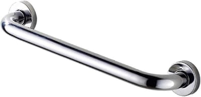 Veiligheidsgreep Badkamer - Steungreep Douche - Extra Valpreventie - Roestvrij Gepolijst - 50 cm - Zilver