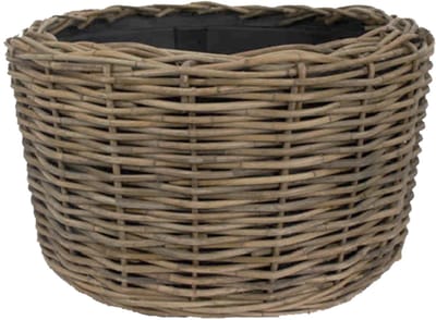 Van der Leeden | Drypot Rattan Jumbo | Grijs | 100×70 cm