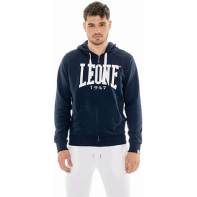 Capuchon sweaters Leone 1947 Man Hoody Full Zip Big Logo
