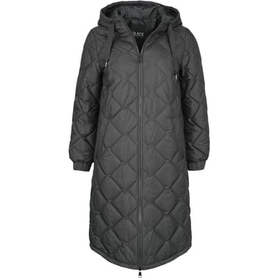 Black Premium by EMP Lange jassen - Puffer Coat - S - voor Vrouwen - zwart