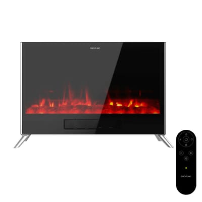 Elektrische Openhaard Cecotec 7500 3in1 Total Flames 2000 W Zwart