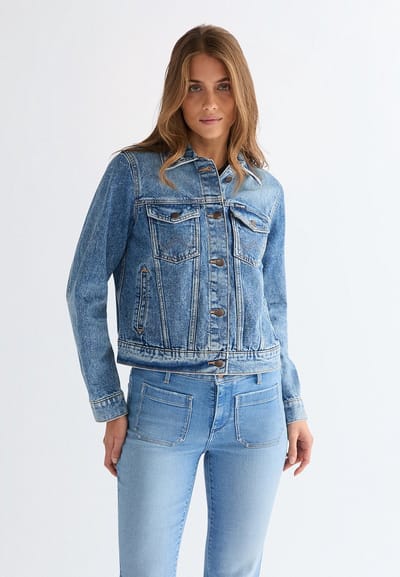WRANGLER WESTERN JACKET BLUE BIRD REGULAR DAMES