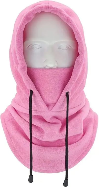 Livano Winter Masker - Balaclava - Ski Mask - Ski Masker - Bivakmuts - Full Face Mask - Roze