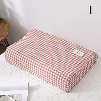 Nouvelle Taie d'Oreiller en Coton Confortable Chambre à Coucher Sommeil Mousse à Mémoire Latex Housse d'Oreiller Femmes Enfants Housse d'Oreiller 50*30cm/60*40cm 30x50cm