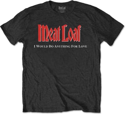 Meat Loaf - IWDAFLBIWDT Heren T-shirt - S - Zwart