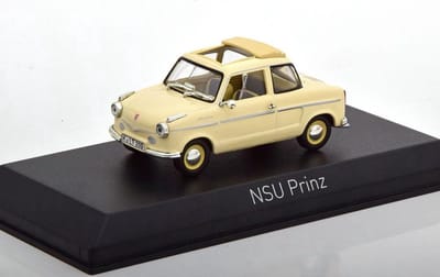 NSU Prinz II 1959 Beige - Modelauto - Norev