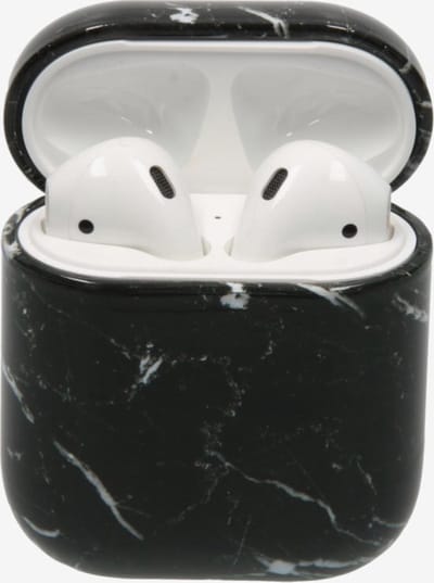 AirPods Marmer Case Cover - Beschermhoes - Zwart - Marmer AirPods Hoesje - Geschikt voor Apple AirPods 1 en 2