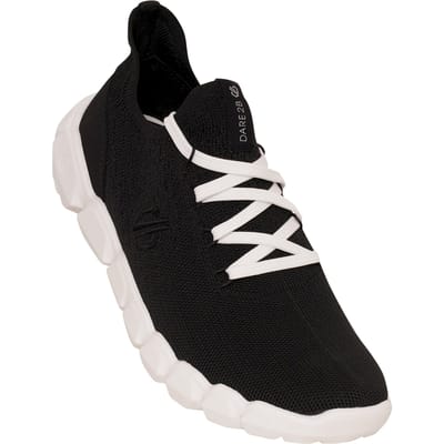 Dare 2B Dames/dames Hex-At Gebreide Gerecycleerde Trainers (Zwart/Wit)