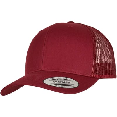 Urban Classics - Retro Trucker pet - Bordeaux rood
