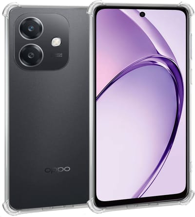 Geschikt voor OPPO A40 4G/A40M 4G /OPPO A60 5G - Hoesje - Shock Proof Case – Cover Transparant