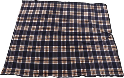 Fleece Slaapzak - Draagbare deken - Kamperen en reizen - Zacht en warm - 180 x 75 cm - Marineblauw