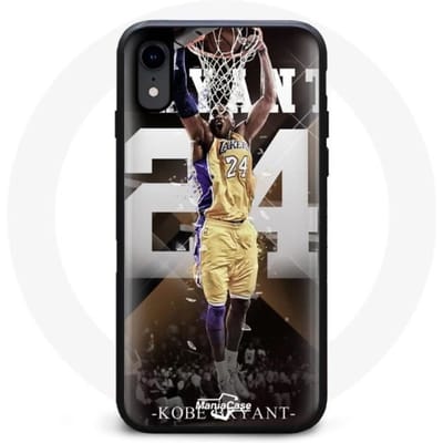 Coque - Kobe Bryant - Iphone XR - Noir - Souple - Design Sportif