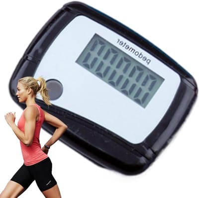 Stappenteller Clip - Fitness Tracker - Activiteit Meten - Automatische Bewegingsdetectie - Compact Formaat - Willekeurige Kleur