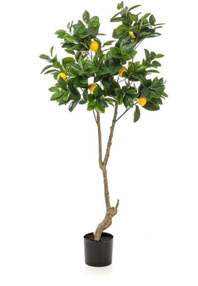 Emerald - Kunstboom citroen 150cm - Kunstplant voor binnen