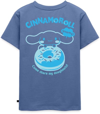 Cinnamoroll Come Share My Doughnuts! Premium T Shirt Kinderen
