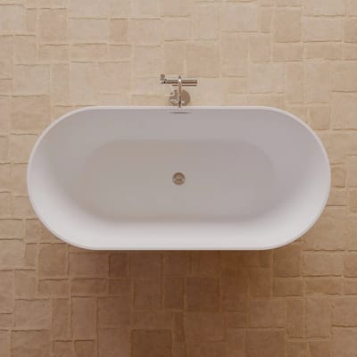 SPALINA - Vrijstaand bad - Eden 169, 169 x80 x58 cm, Wit