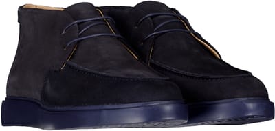 Melik - Schoenen Donkerblauw Melik Lantana Veterschoenen Donkerblauw 38531