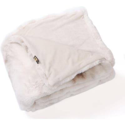 PTMD - Plaid Linde - Beige - 220x240x2cm