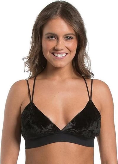 Magic Bodyfashion - Dream Bralette Velvet - zwart black bh - S