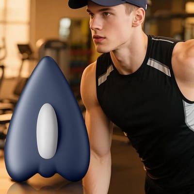 Bekkenbodemtrainer - Spierversterker - Gezondheid Verbeteren - EMS Vibratie Warmte - 15 x 22 cm
