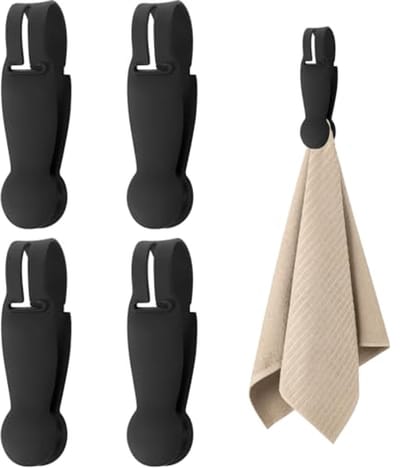 Dailygoods- Handdoekhouder Magnetisch - Handdoekclips - Silicone
