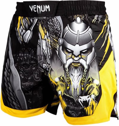 Venum Fight Shorts Viking 2.0 Zwart Geel