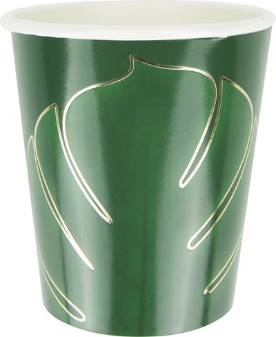 PARTYPRO - 8 Tropische kopjes 200 ml