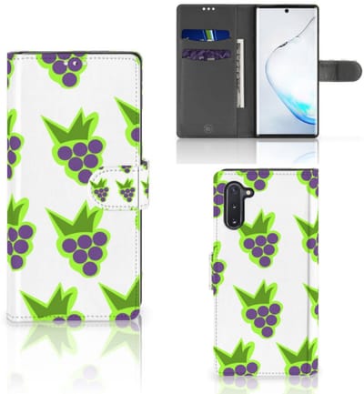 Samsung Galaxy Note 10 Book Cover Druiven