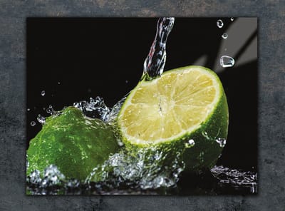 TMK ArtDeko Serie - Glas Snijplank - 30x22 cm - Citroen