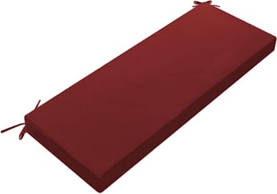 Buitenbank Kussen - Terraskussen Stoelkussen - Buiten Zitten - Waterdicht & Antislip - 107 x 46 cm - Kastanjebruin