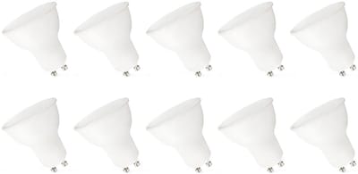 Spectrum LED Lamp GU10 7.5W - 230V - 590 Lumen - 4000K Neutraal Wit - Natuurlijk licht - Energiezuinig - 10 stuks