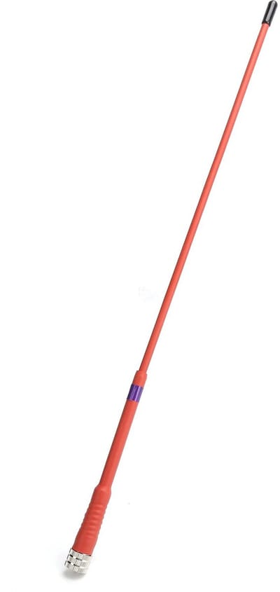 Allecto - Zachte Rubberen Antenne - Walkietalkie Vervanging - Hoogwaardige Signaalverbetering - Zwart - Handheld Antenne - Geschikt voor GPS en Ast...