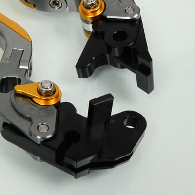 Levier frein embrayage repliable alu pour moto Suzuki 600 Gsx-R 1997 à 2003 Neuf