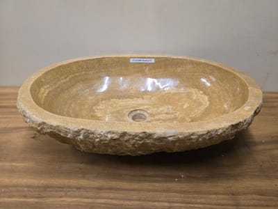 Onyx waskom - Ovaal - 62x41x15cm - FL23286