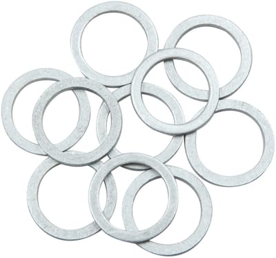 Dailygoods- Sluitringen set van 10 stuks - 18 mm ID - 23,9 mm buitendiameter - Afvoerafdichtingen - Sluitingen sieraden maken - Sluitingen armbanden maken - Afdichtringen