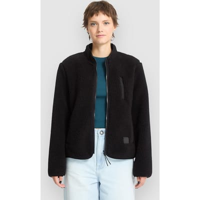 Volcom Wuzer Fuzzar Jas zwart
