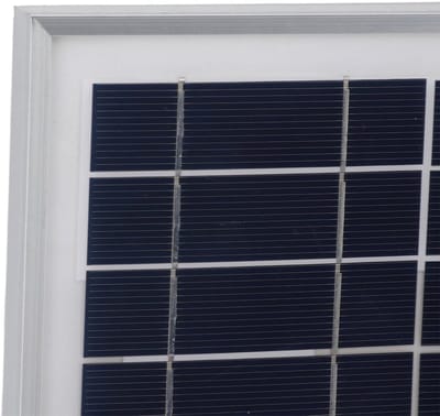 Draagbaar Zonnepaneel - Oplaadbare Energiebron - Buiten Opladen - Met Lange Kabel - 30 x 28 cm