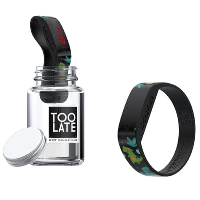 TOO LATE - siliconen horloges - FABULA DINOSAUR - polsmaat M