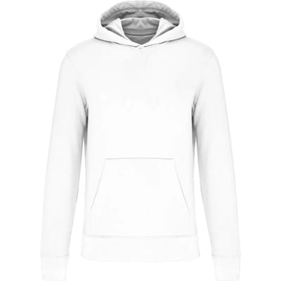 Kariban Ecologische kindersweater met capuchon K4029 - White - 4/6 Y (4/6 ans)