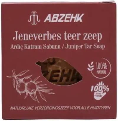 Abzehk - Handzeep, Sabun, Handsoap - Jeneverbes Teer, Ardıç Katranı, Juniper Tar - 125gr