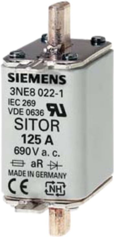 Siemens 3NE80221 NH-zekering Afmeting zekering : 00 3 stuk(s)