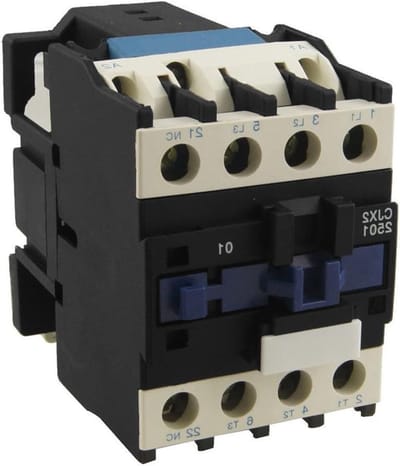 Motorrelais - Magneetcontact Motorbeschermer - Industriële Automatisering - 3 P 1 NC - 25A - Zwart Wit