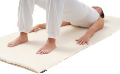 Yogamatte yogimat® natur - Schurwolle