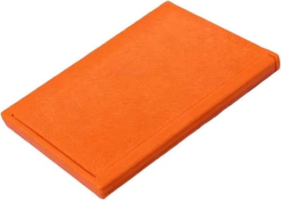 Geheugenkaarthoes - Kaarthouder - Veilig Opbergen - Stof- en Schokbestendig - Compact Formaat - Oranje