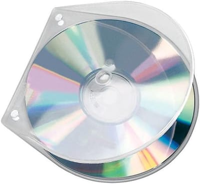 CD DVD Hoezen - Opslag Bescherming - Media Archiveren - Onbreekbaar Materiaal - 100 Stuks - Transparant