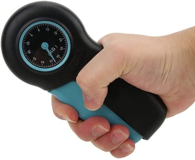 Dailygoods- Handdynamometer Nauwkeurige Metingen - Grijpkrachttester - Handgreepmeter - Schaal met Groot Scherm - Resetknop - 2 Kleuren Optioneel - Grijpkrachtmeter