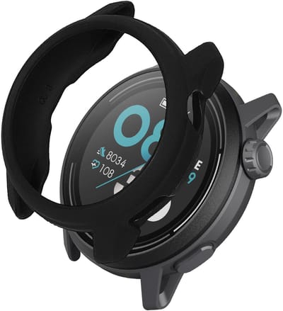 kwmobile Beschermhoes voor COROS PACE 3 - Fitness Tracker Case van TPU - Soft Smartwatch Case - zwart
