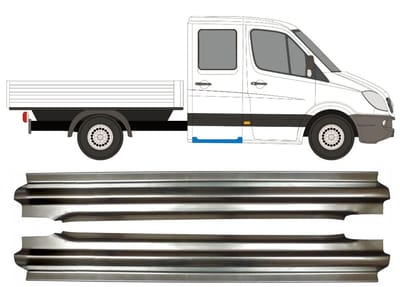 Reparatie dorpel voor Mercedes Sprinter 2006-2018 / Links + Rechts / Set