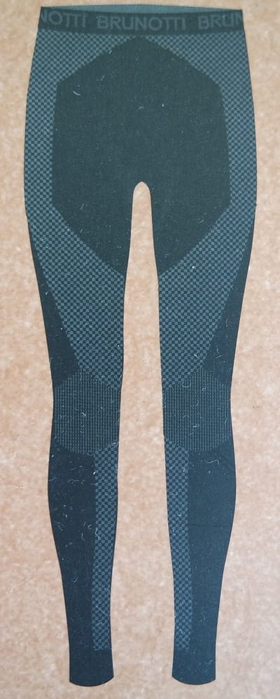 Brunotti - Vrouwen Thermobroek - Zwart/Grijs - Maat XL
